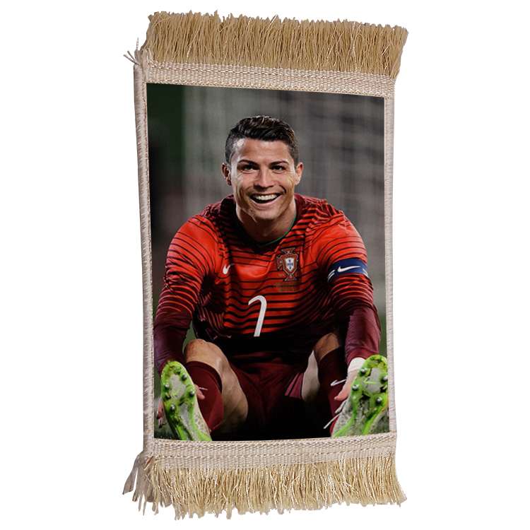 فرش ماشینی دیوارکوب مدل رونالدو کد 356