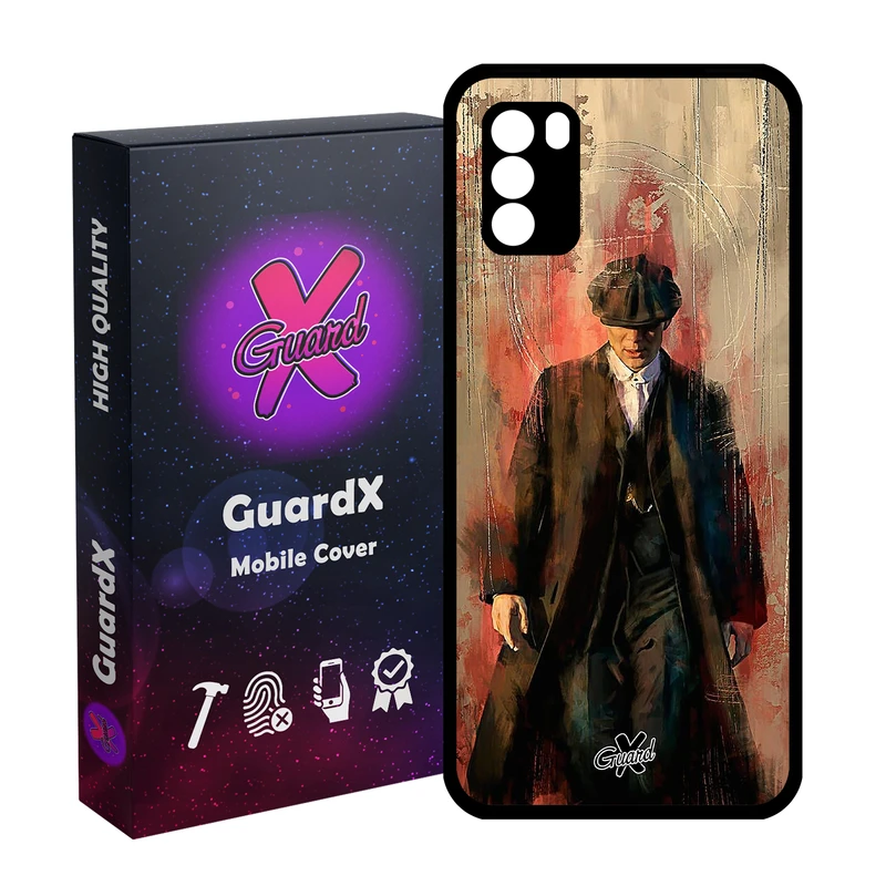 کاور گارد ایکس طرح Peaky Blinders مدل Glass10122 مناسب برای گوشی موبایل شیائومی Poco M3