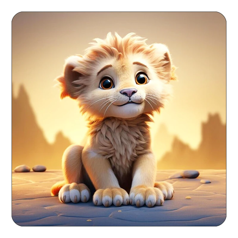 مگنت کاکتی طرح حیوانات کارتونی مدل mp27265