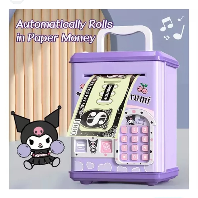 عکس شماره 6 : قلک مدل گاوصندوق اثر انگشتی رمزدار طرح کرومی