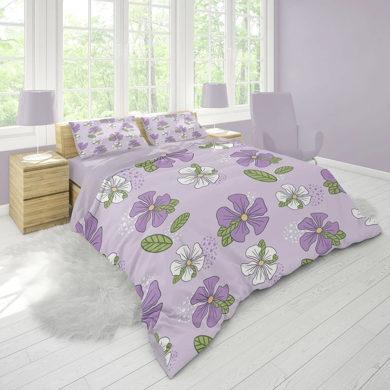 سرویس خواب 2 نفر 6 تکه مدل B042 میکروچاپ دیجیتال 