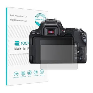  Rockspace HyGEL transparent camera screen protector suitable for Canon SL3 Rebel camera