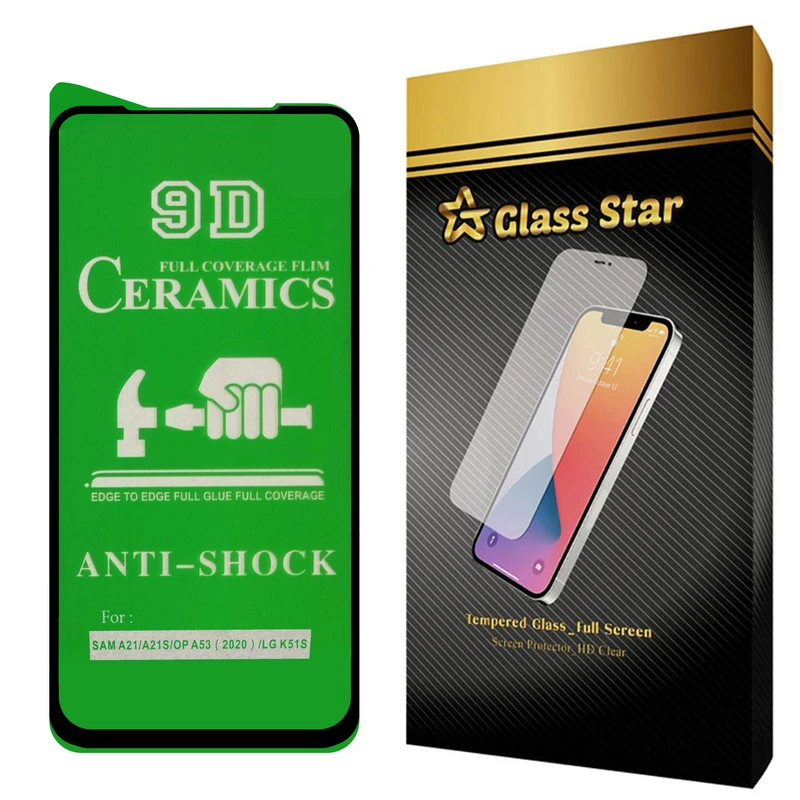 محافظ صفحه نمایش سرامیکی گلس استار مدل CRM مناسب برای گوشی موبایل اوپوو A53 2020