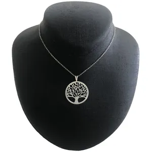 گردنبند نقره زنانه مدل درخت کد G-60