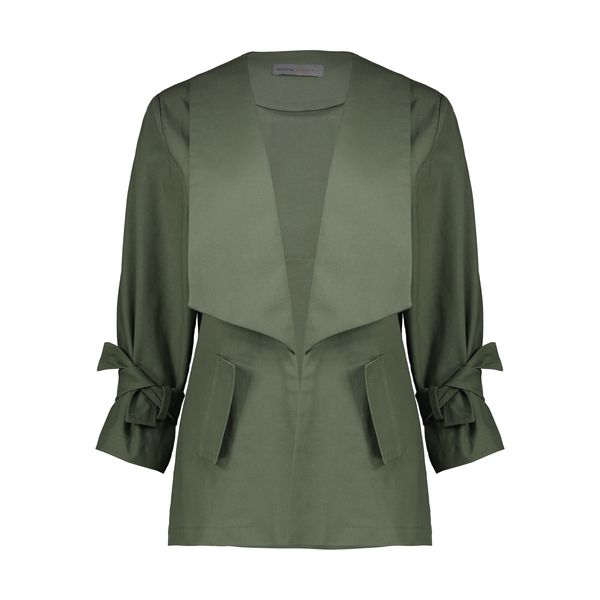 مانتو کتی زنانه دیجی استایل اسنشیال مدل cga-02 رنگ سبز