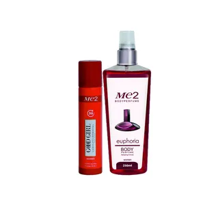 بادی اسپلش زنانه میتو مدل ایفوریا حجم 250 میلی لیتر به همراه اسپری خوشبو کننده مدل گودگل حجم 75 میلی لیتر