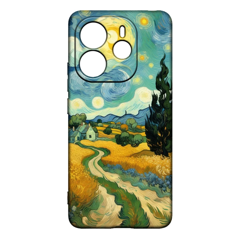 کاور طرح ونگوگ کد 358 مناسب برای گوشی موبایل شیائومی Redmi Note 14 4G