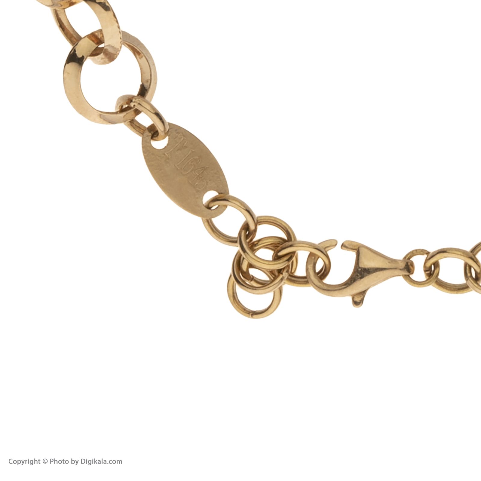 دستبند طلا 18 عیار زنانه مایا ماهک مدل MB1230 -  - 3