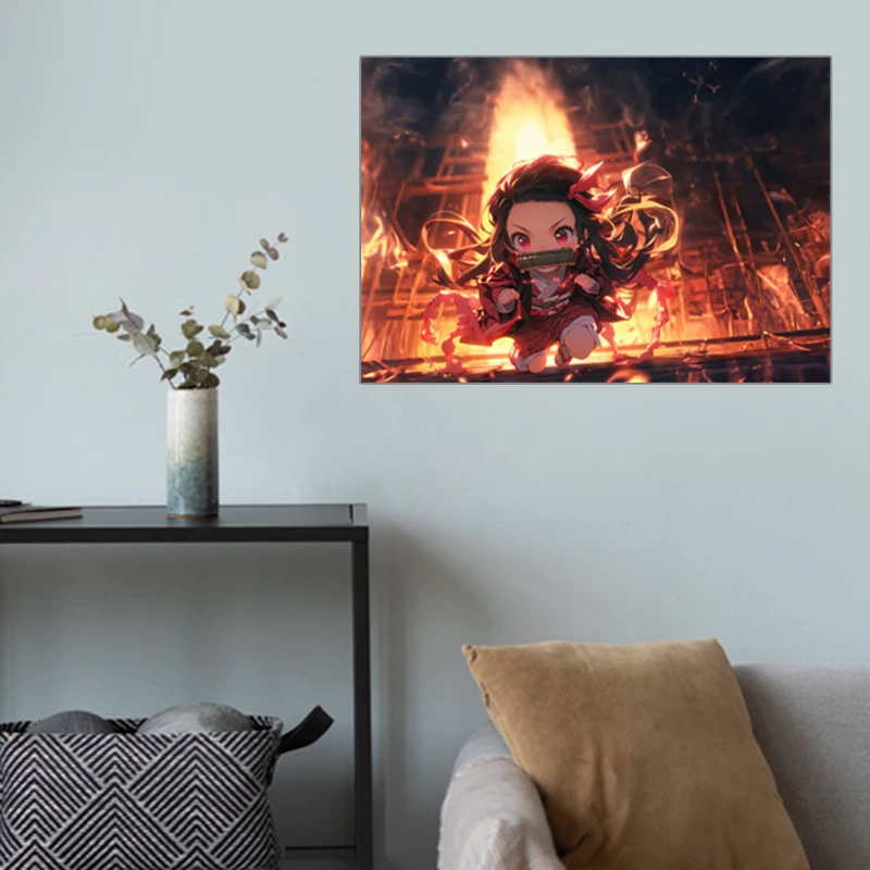 پوستر گوفی مدل نزوکو دیمن اسلیر انیمه شیطان کش کد FIR48