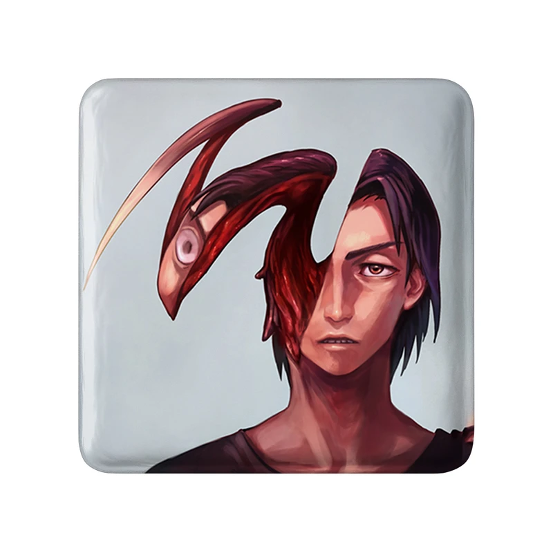 مگنت خندالو طرح شیمادا انیمه انگل مدل مربعی کد 33731