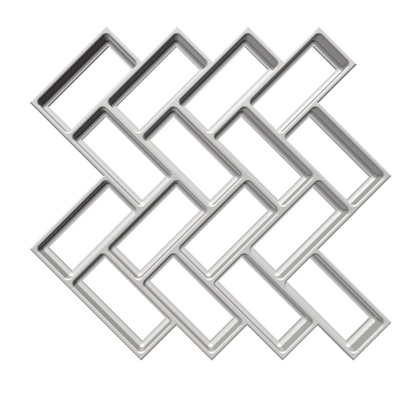 قالب سنگ فرش مدل ST4 طرح آجری