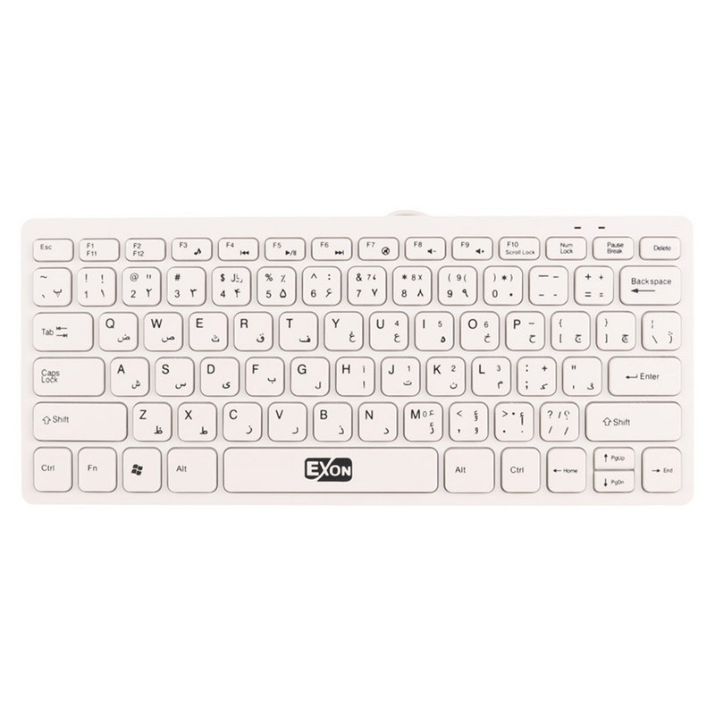 کیبورد اکسون مدل K110، tenkeyless