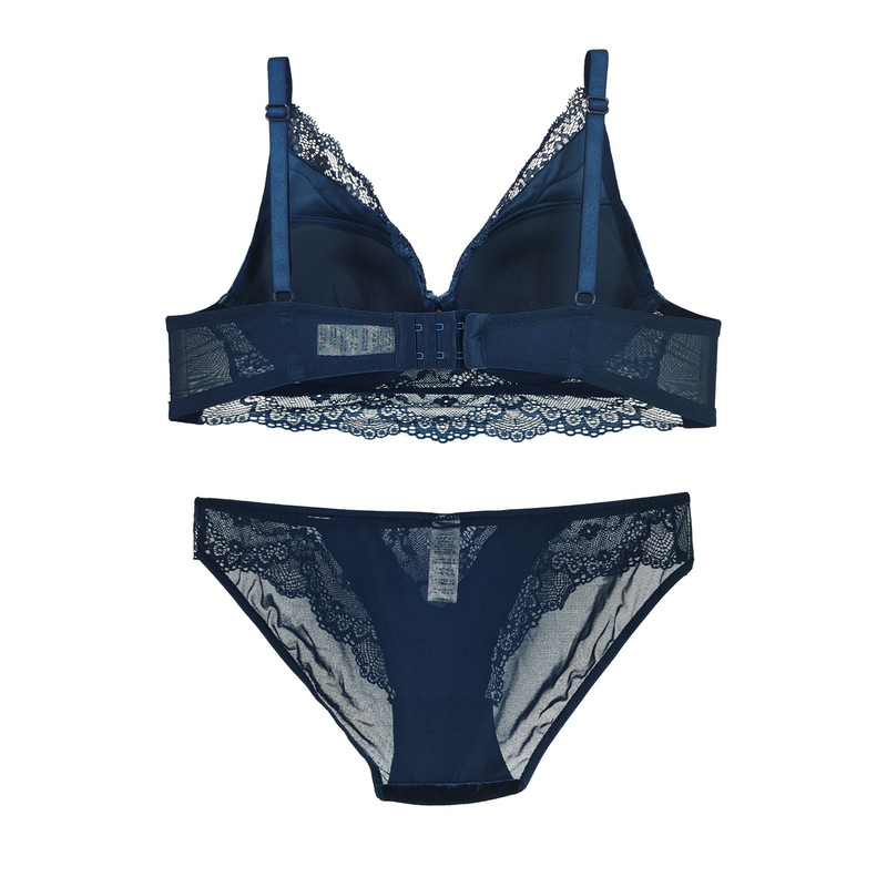 ست شورت و سوتین زنانه آنیل مدل 4805 رنگ سورمه ای