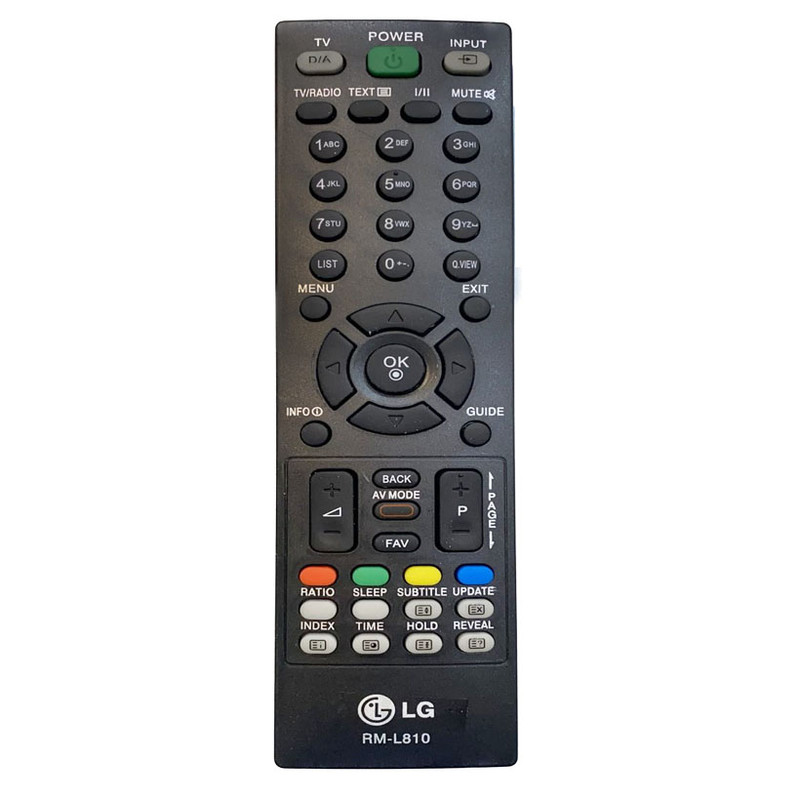 ریموت کنترل تلویزیون مدل RM-L810 ریموت کنترل تلویزیون مدل RM-L810