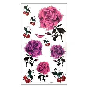 تتو موقت طرح گل کدGF905