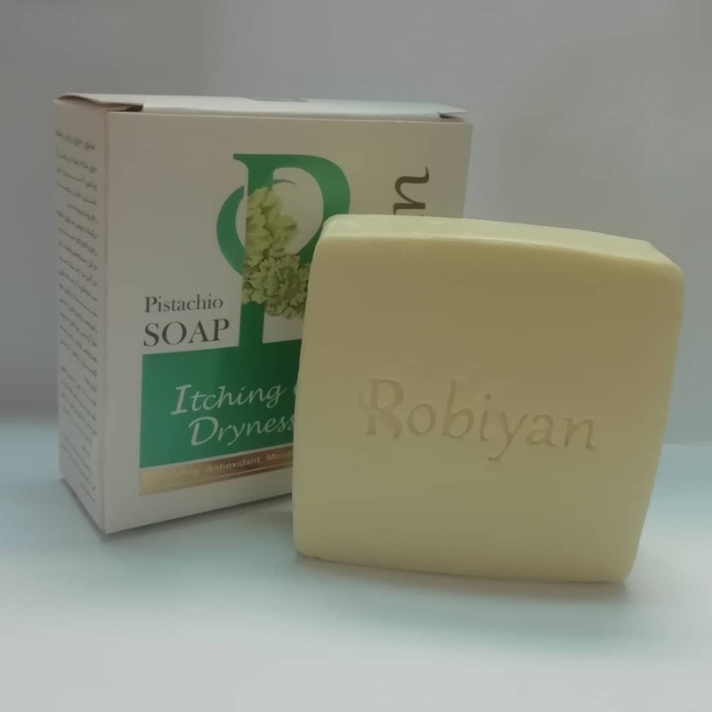 صابون شستشو روبیان مدل پسته وزن 100 گرم