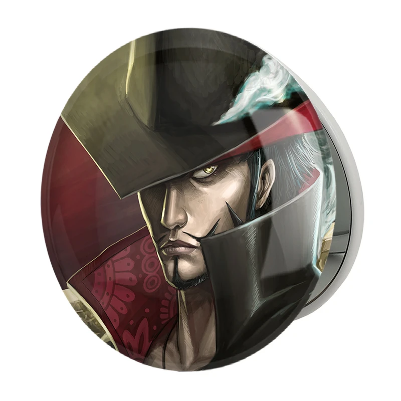 آینه جیبی خندالو طرح میهوک انیمه وان پیس One Piece مدل تاشو کد 11446 