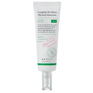 کرم ضد آفتاب بدون رنگ اکسیس وای +SPF 50 مدل Complete No Stress ‌مناسب انواع پوست‌ حجم 50 میلی‌لیتر
