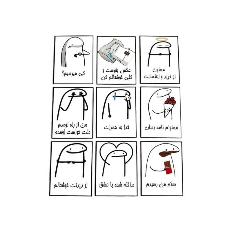 عکس شماره 2 : برچسب مدل تشکر از مشتری بسته ۳۰ عددی