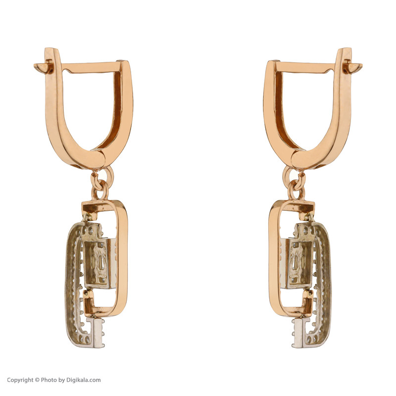 نیم ست طلا 18 عیار زنانه مایا ماهک مدل MS0678