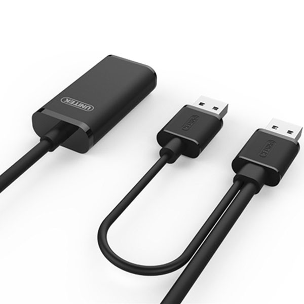 مبدل USB به USB2.0 یونیتک مدل Y-277 طول 5 متر 1