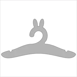آویز لباس کودک مدل 1002T مجموعه 6عددی
