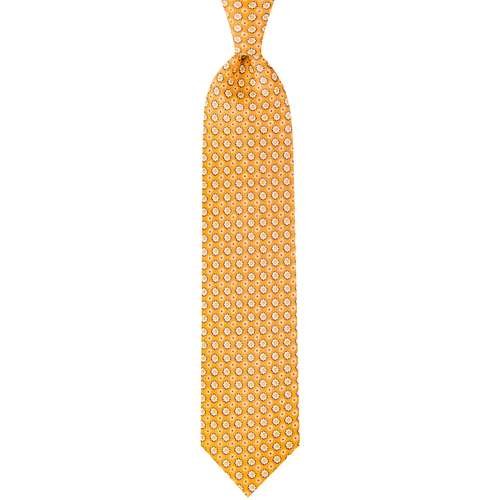 ست کراوات و دستمال جیب و گل کت مردانه جیان فرانکو روسی مدل GF-F963-OR