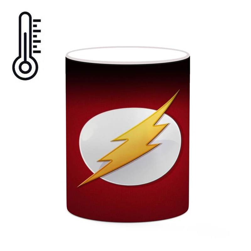 ماگ حرارتی کاکتی مدل فلش The Flash کد mgh40107