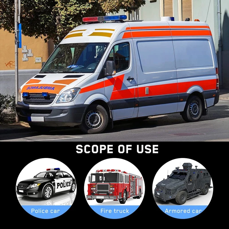 عکس شماره 4 : بوق خودرو مدل siren horn_lenzo_12v