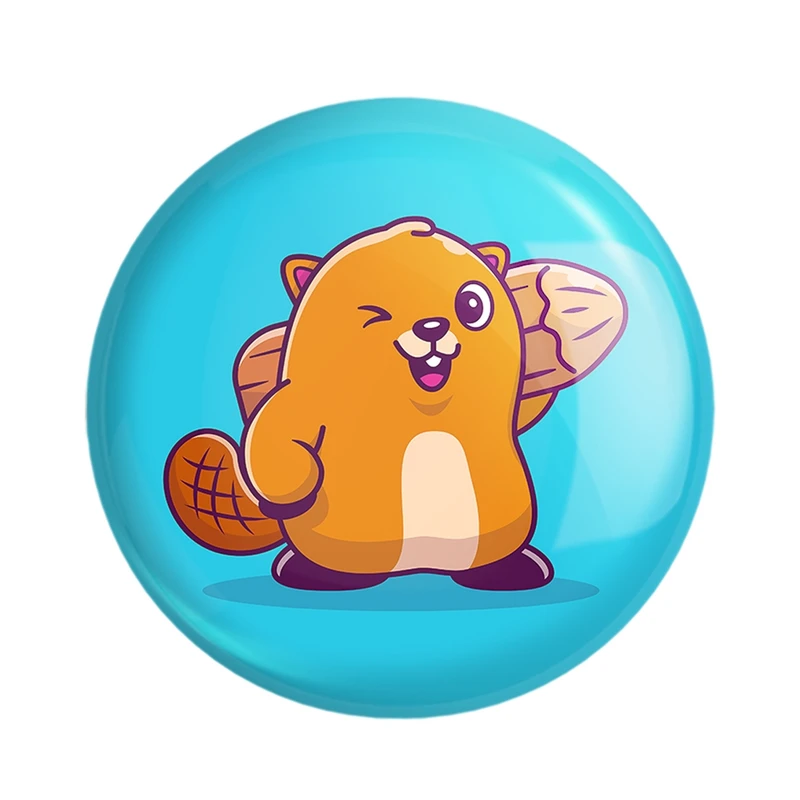 مگنت خندالو مدل حیوانات بامزه سمور کد 29637