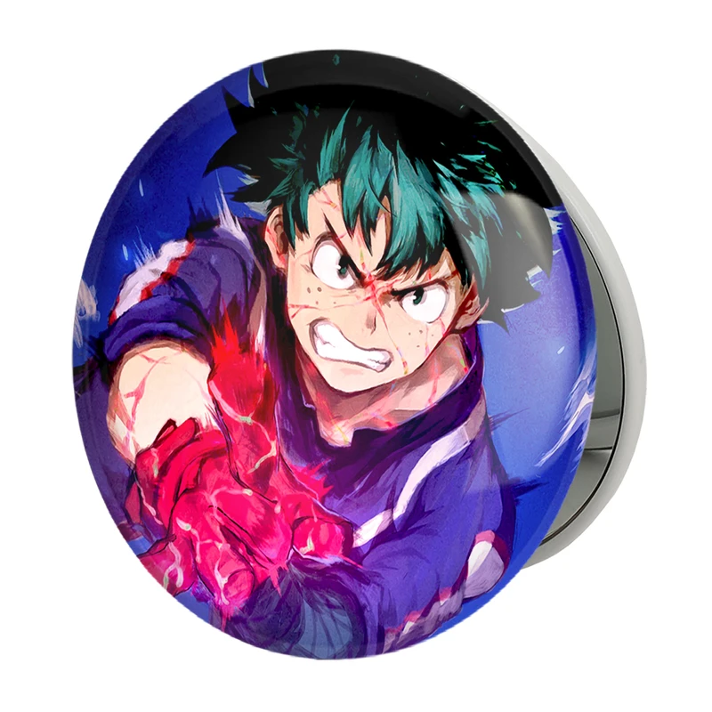 آینه جیبی خندالو طرح دکو انیمه آکادمی قهرمان من مدل تاشو کد 16153 