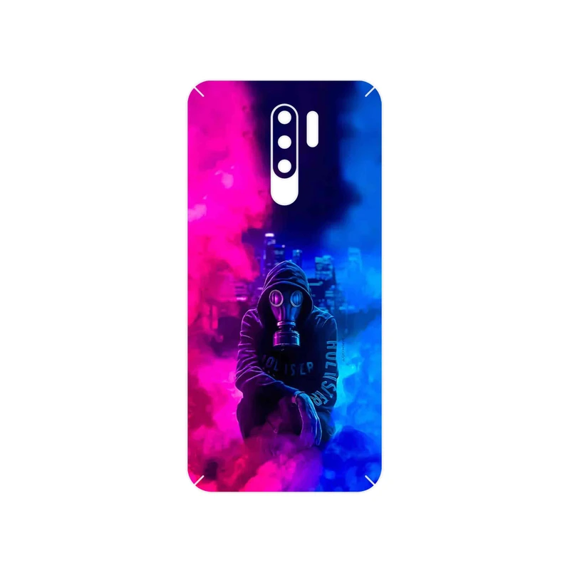 برچسب پوششی ماهوت مدل Smoke Rainbow Digital Art 2 مناسب برای گوشی موبایل شیائومی Redmi 9