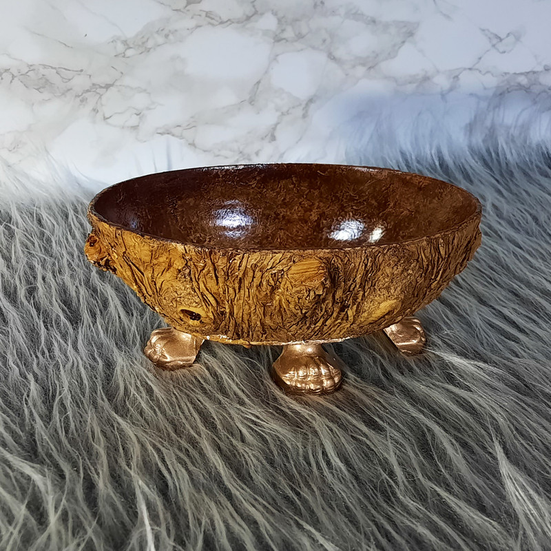 گلدان آوش دکور مدل درختی طرح بیضی کد 1611