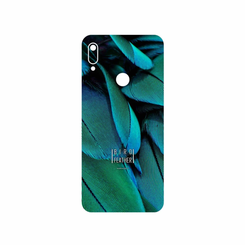 برچسب پوششی ماهوت مدل Green Feather مناسب برای گوشی موبایل هوآوی Y6 Prime 2019