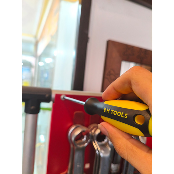 پیچ گوشتی چهارسو بی ام تولز مدل PH0x75 سایز 75 میلی متر