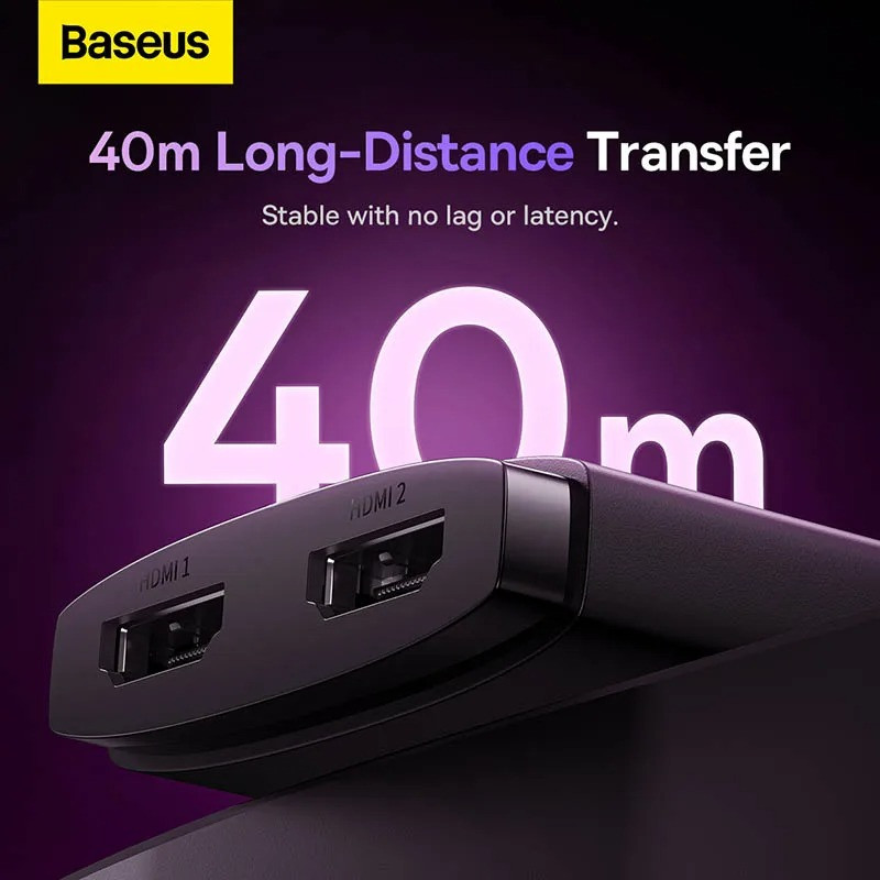 سوئیچ 1 به 2 HDMI بیسوس مدل BS-OH113