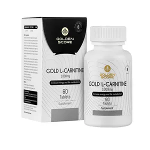 قرص گلد ال کارنیتین گلدن اسکور- 1000 میلی گرم بسته 60 عددی
