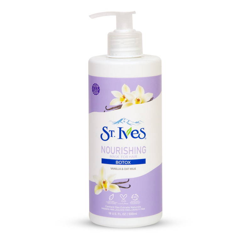 ماسک مو اس تی.ایوز مدل NOURISHING سری BOTOX حجم 500 میلی لیتر