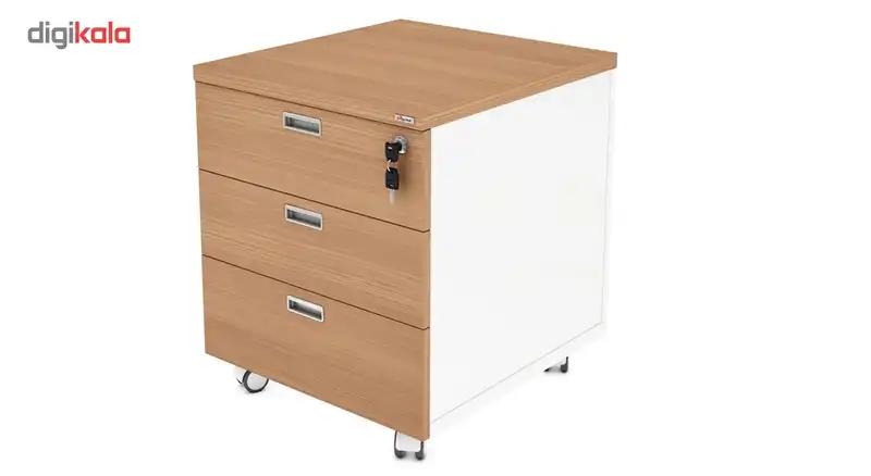 فایل کشویی چرخ‌دار محیط آرا مدل Quick 9085N-0106