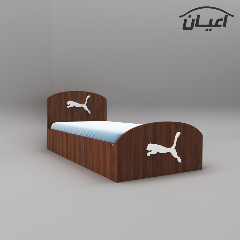 تخت خواب یک نفره اعیان مدل FH459 طرح اسپرت سایز 200×90 سانتی متر