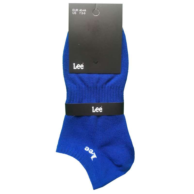 جوراب ورزشی مردانه مدل مچی کد LE-AB11 رنگ آبی
