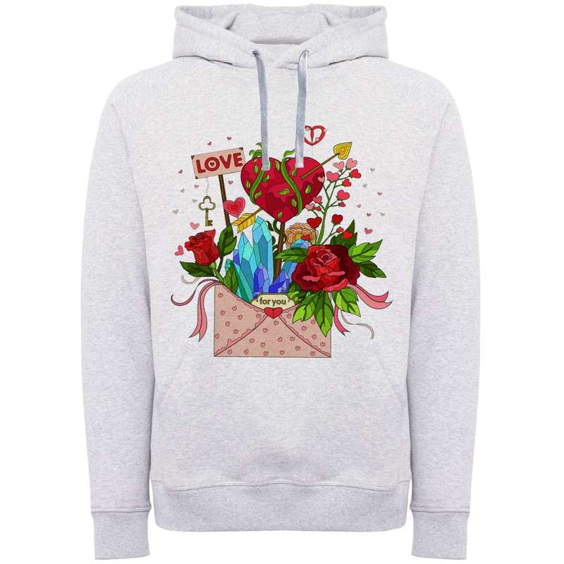 هودی زنانه مدل پاکت گل A97