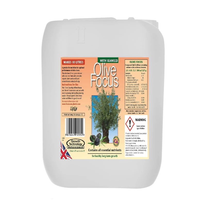 کود مایع کامل زیتون فوکوس مدل N-100 حجم 5 لیتر