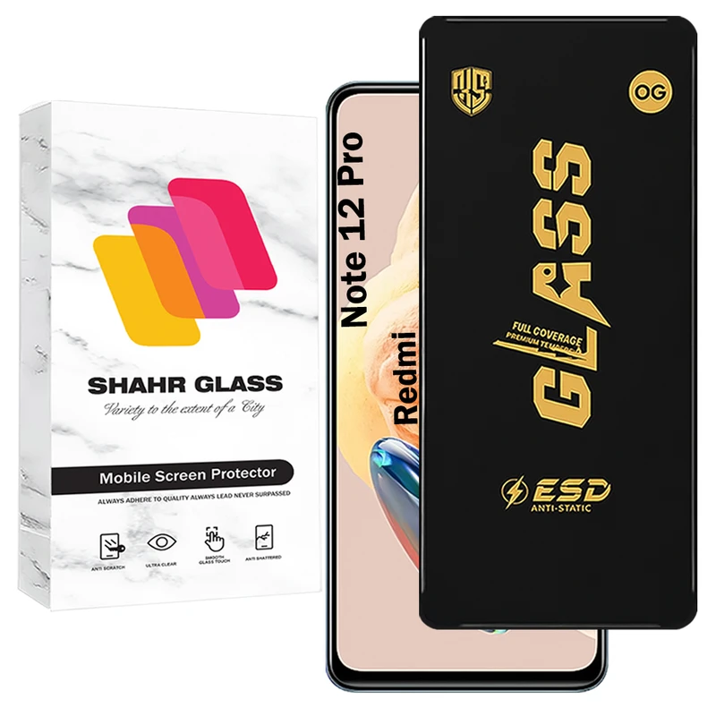 محافظ صفحه نمایش شهر گلس مدل OGESD مناسب برای گوشی موبایل شیائومی Redmi Note 12 Pro 4G / 5G