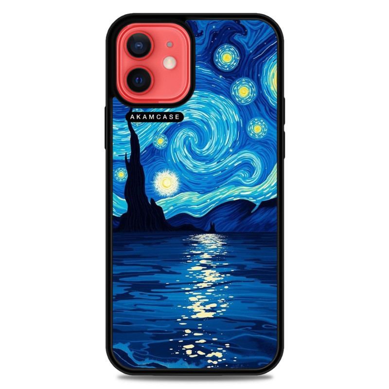 کاور آکام مدل AMC-WA12-VANGOGH-14 مناسب برای گوشی موبایل اپل iPhone 12