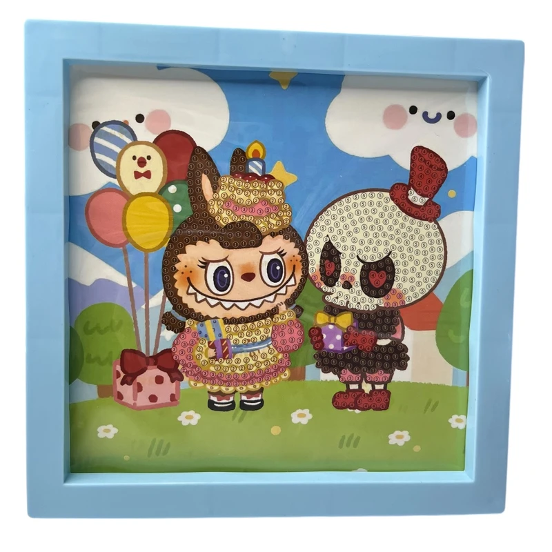 بازی آموزشی مدل نقاشی الماسی طرح لبوبو 06