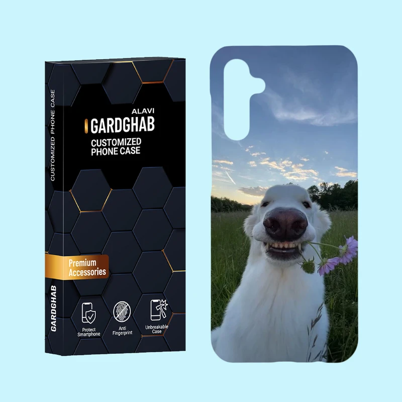 کاور گارد قاب علوی مدل حیوانات مناسب برای گوشی موبایل سامسونگ Galaxy M14 5G