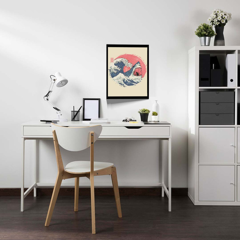 تابلو مدل GREAT WAVE کد F-7012