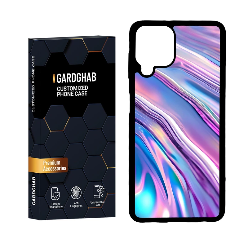 کاور گارد قاب مدل پشت گلس ساده مناسب برای گوشی موبایل سامسونگ Galaxy A22 4G