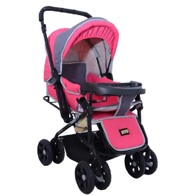 ست کالسکه و کریر مدل درختی کد 1090به همراه روروئک و ساک لوازم کودک